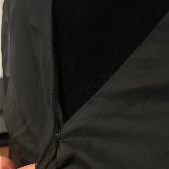 NWT Cupshe Black and Cream Long Sleeve Dress - Picture 7 of 9